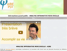 Tablet Screenshot of analyse-integrative-re.com